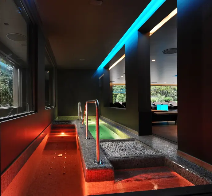 Piscina trasformatore toroidale per l'illuminazione Hotel San Giuliano Fiuggi