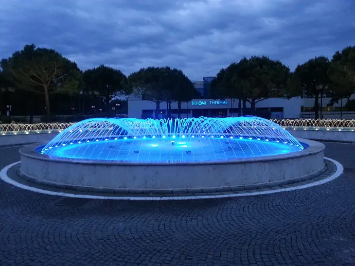 Applicazione trasformatori per faretti LED Terme di Bibione