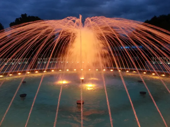 Faretti LED da esterno per illuminazione di fontane