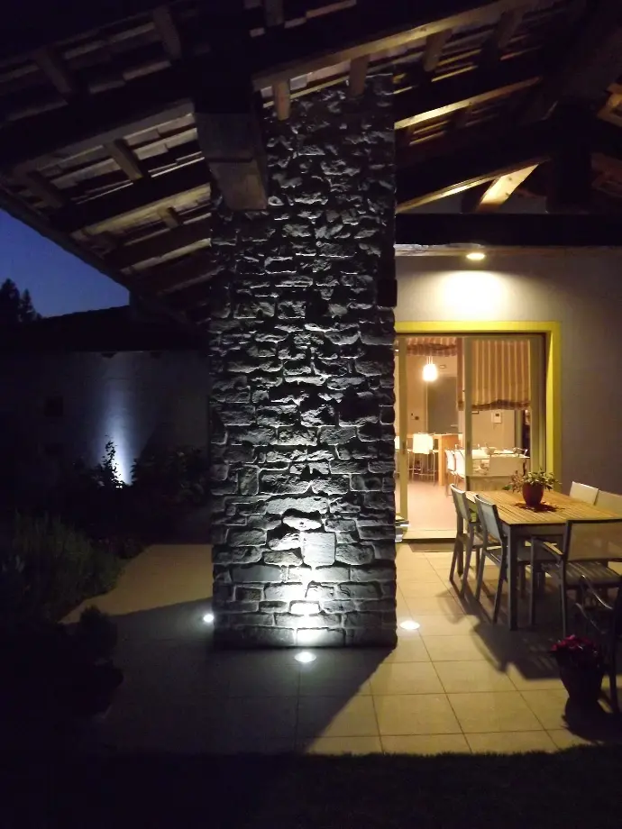 Tecnologie avanzate per illuminare facciata casa