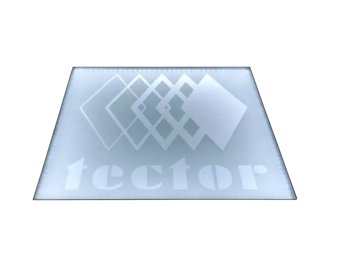 Fari LED Tector ad alta efficienza installati in giardino con luce bianca fredda