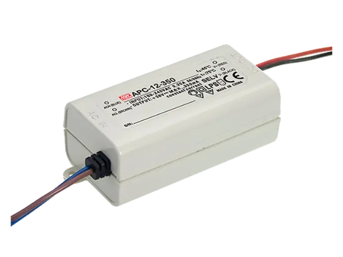 Alimentatore LED Tector da 24V con protezione IP67 per uso outdoor