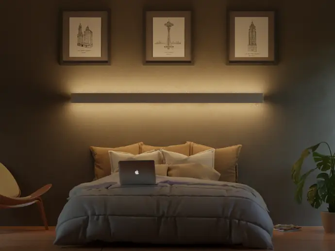 Profili LED Tector da incasso con diffusore opalino per illuminazione indiretta